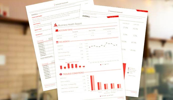 business analytics and reporting dashboard with charts and graphs