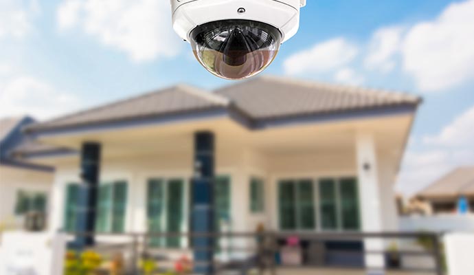 New construction security systems installation