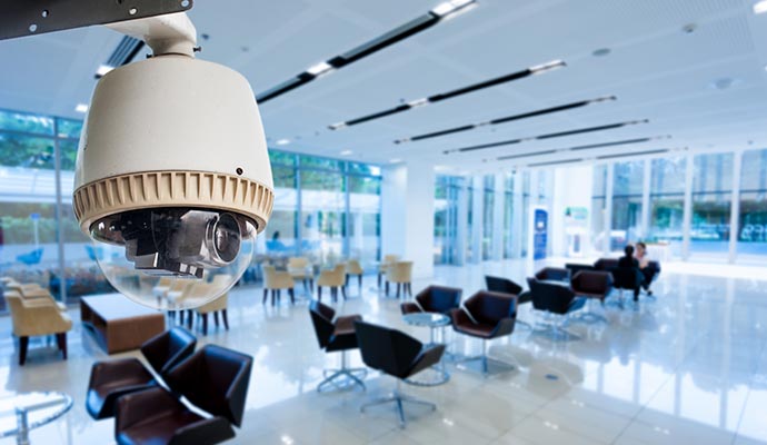 Security system installation for corporate office