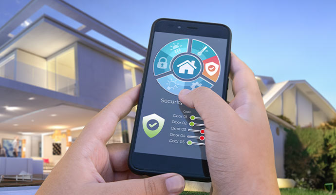 Home automation security services