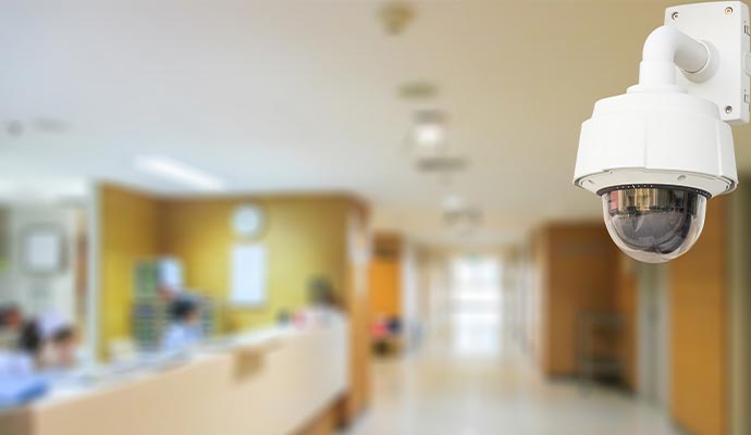 Security installation in hospitals and healthcare