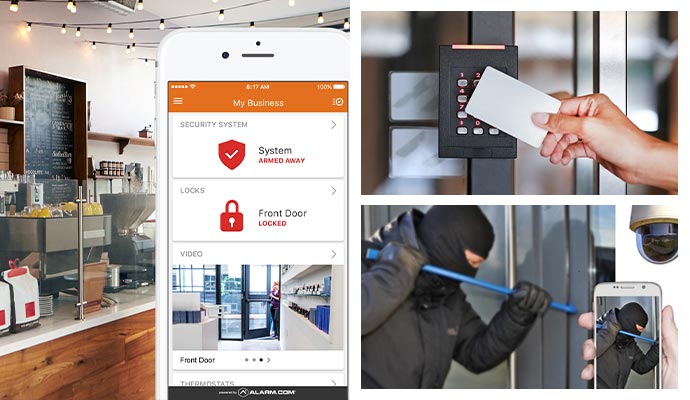smart business security system